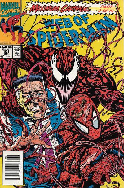 Web of Spider-Man #101 [Newsstand]-Fine