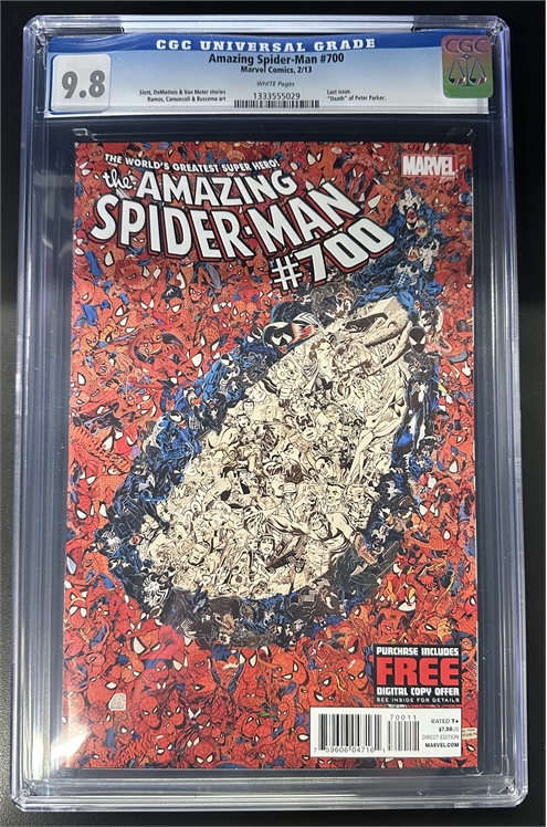 Amazing Spider-Man #700 Cgc 9.8