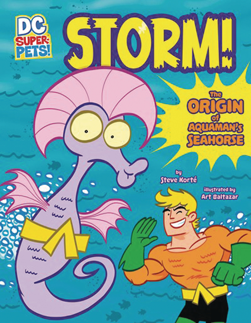 DC Super Pets Storm Origin of Aquamans Seahorse