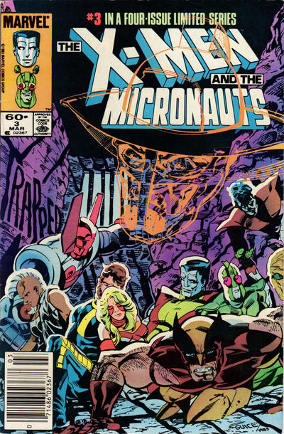 X-Men And The Micronauts #3 [Newsstand]