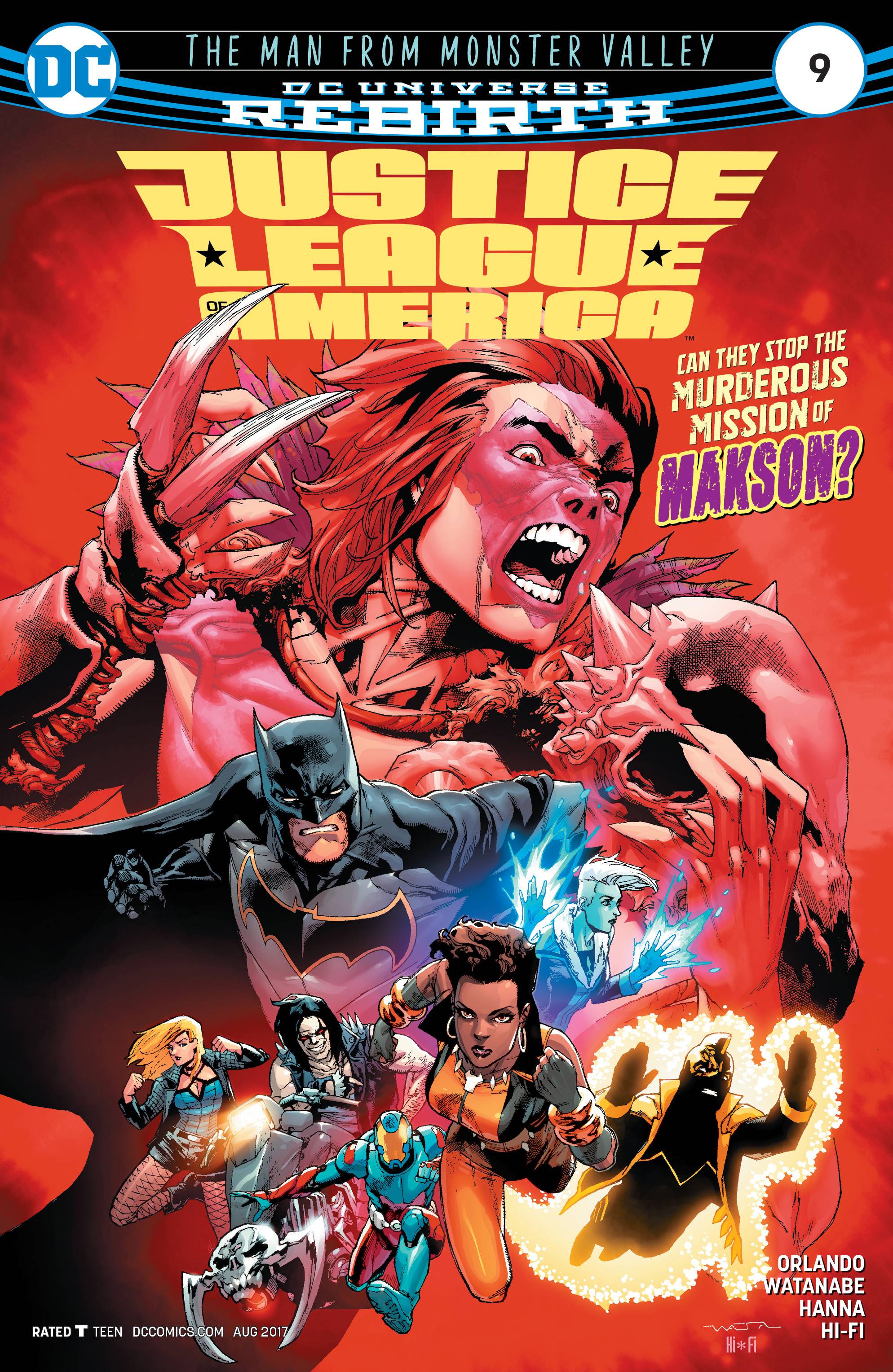 Justice League of America #9 (2017)
