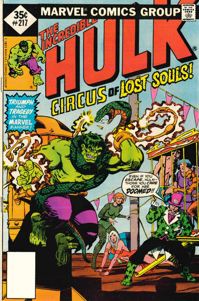 The Incredible Hulk #217 [Whitman](1962)-Fine (5.5 – 7)