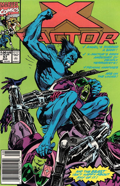 X-Factor #57 [Newsstand]-Very Good (3.5 – 5)