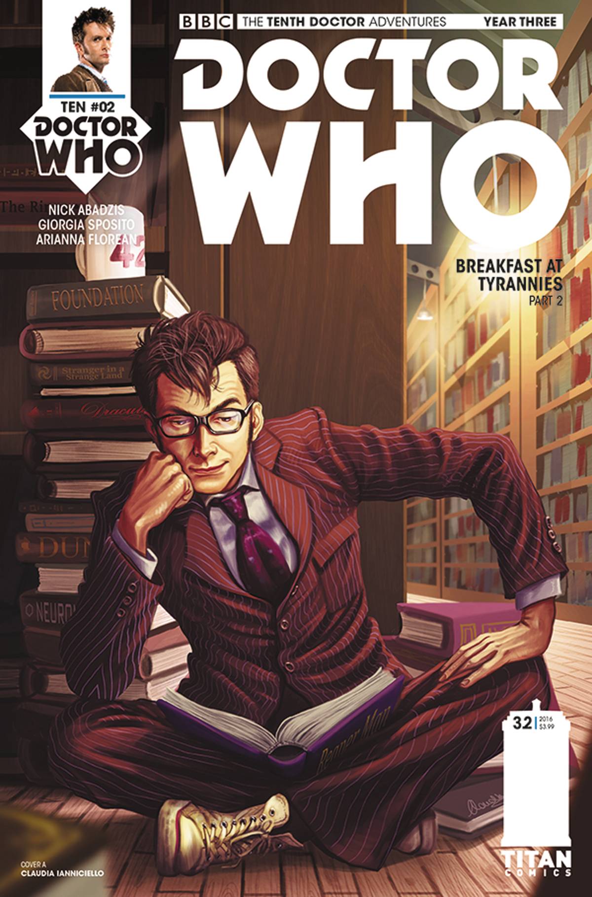 Doctor Who 10th Year Three #2 Cover A Ianniciello