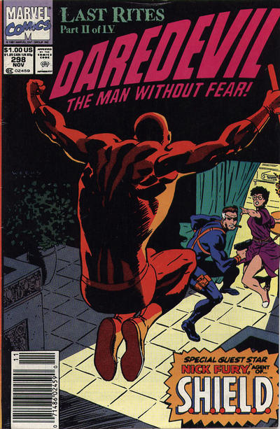 Daredevil #298 [Newsstand] - Fn-