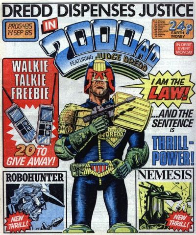 2000 AD #435-Near Mint (9.2 - 9.8)