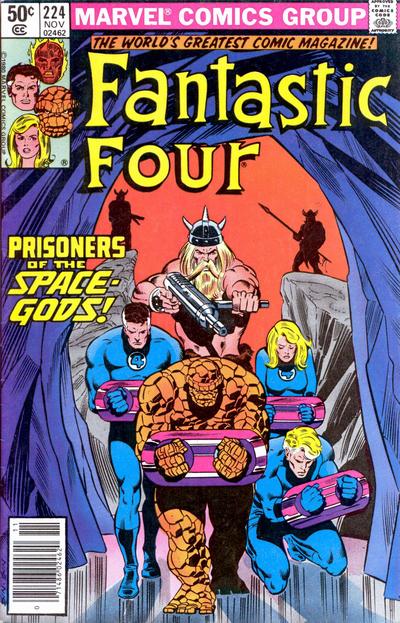 Fantastic Four #224 [Newsstand] - Fn-