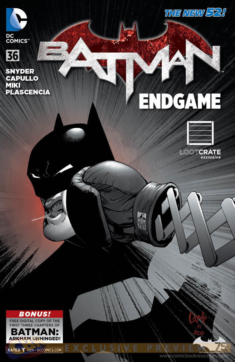 Batman #36 (2011) Loot Crate Variant