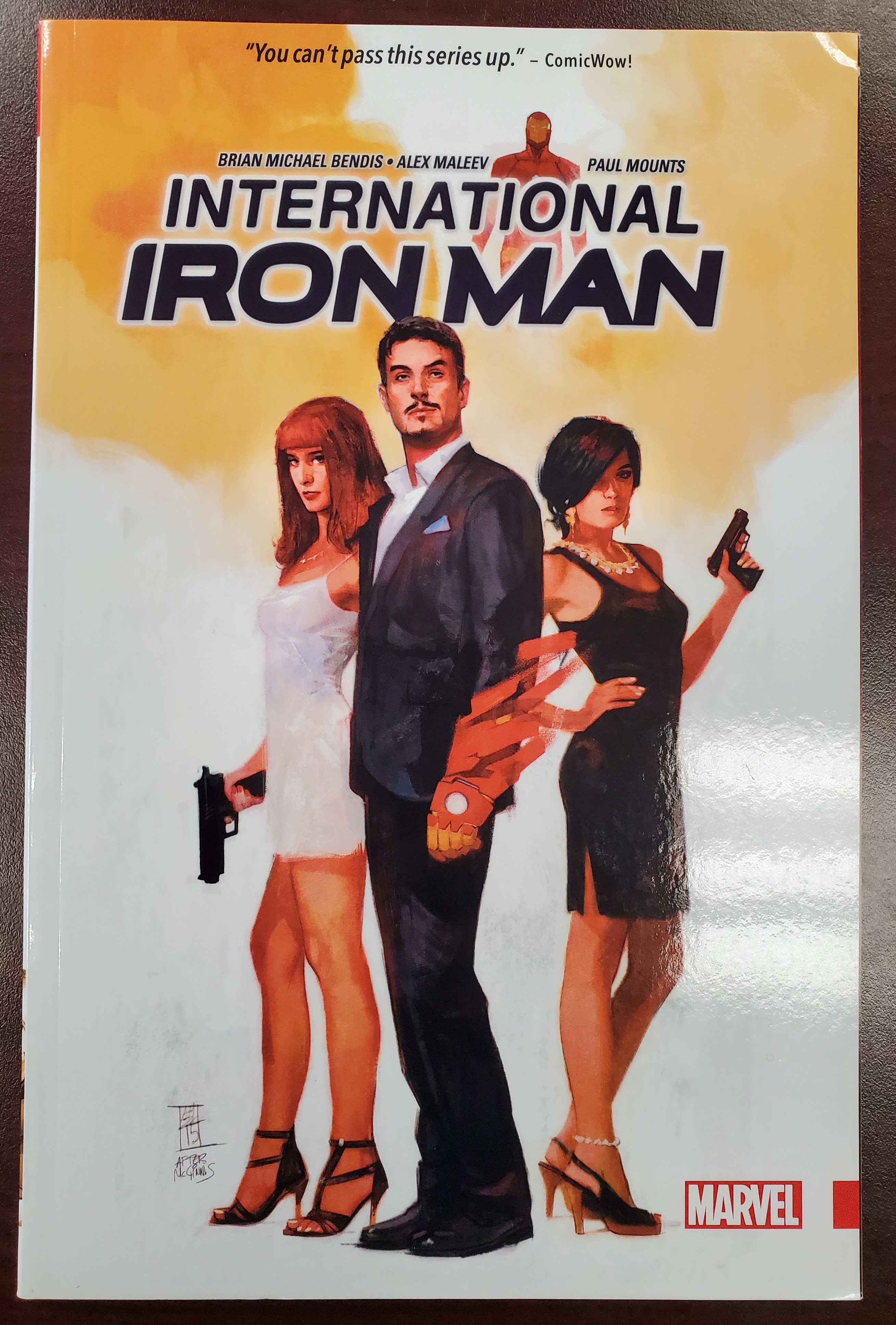 International Iron Man Graphic Novel (Marvel 2017) Used - Like New