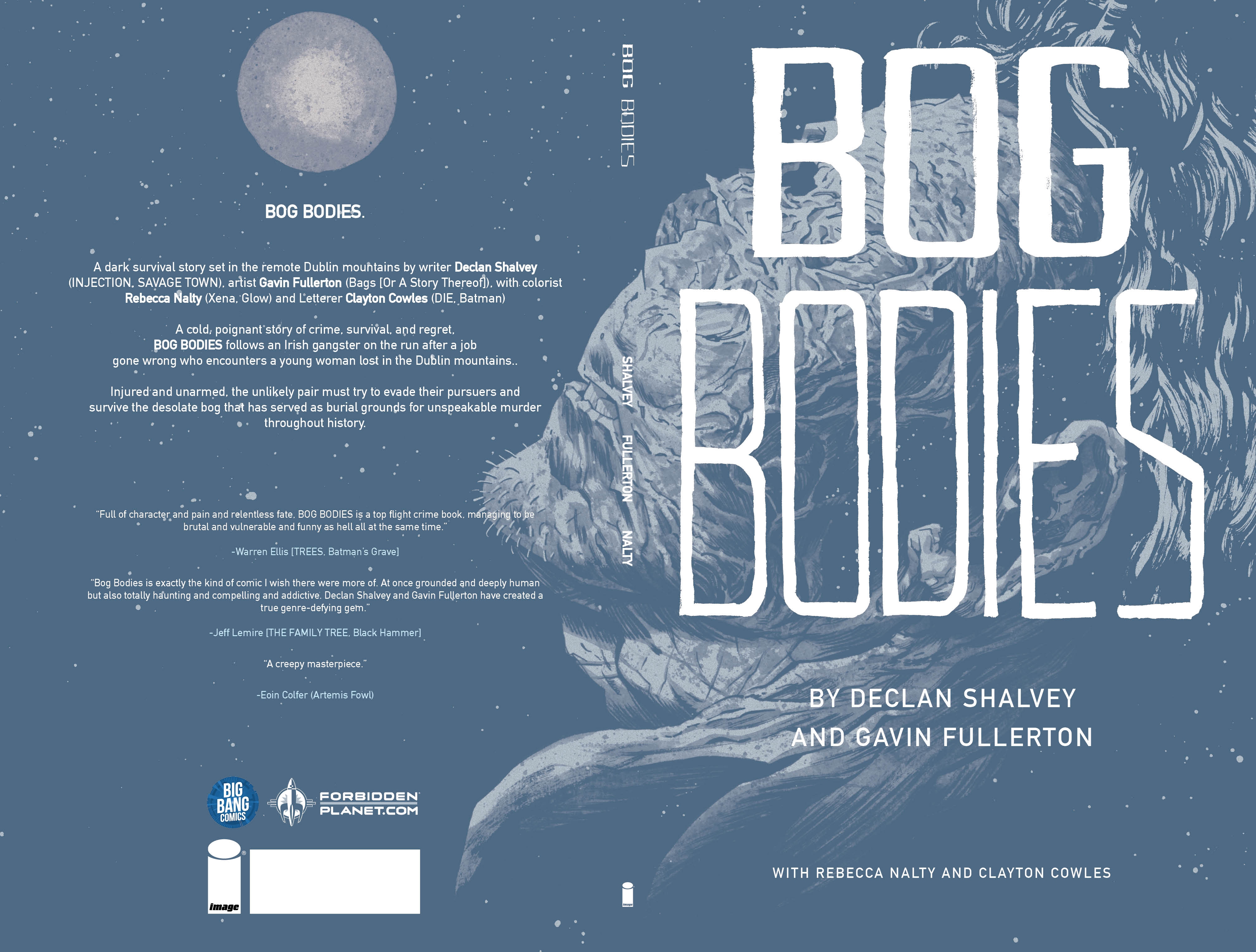 Bog Bodies Graphic Novel Big Bang Comics Edition