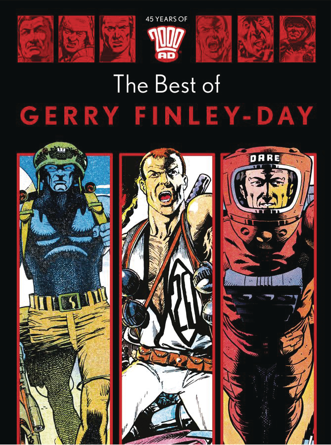 45 Years of 2000 AD Best of Gerry Finley-Day Hardcover