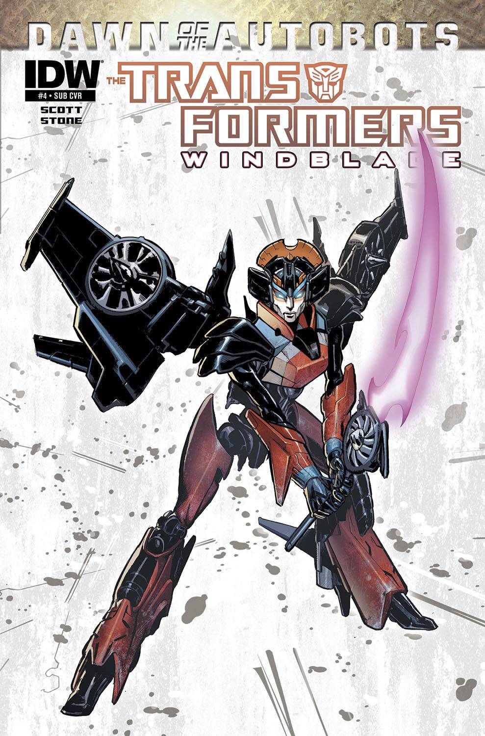 Transformers Windblade #4 Subscription Variant