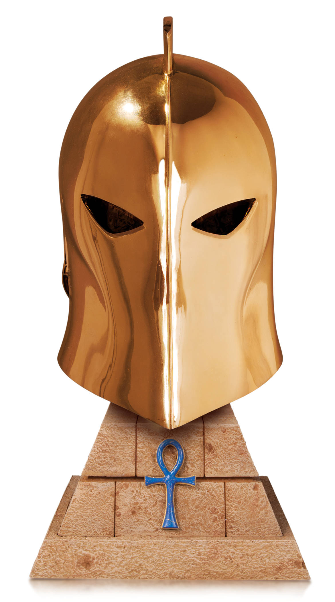 Constantine TV Dr Fate Helmet 24k Gold Plated Edition