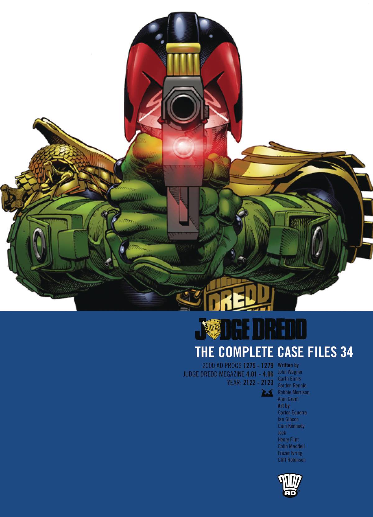 Judge Dredd Complete Case Files Graphic Novel Volume 34