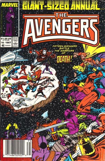 The Avengers Annual #16 [Newsstand]-Very Good (3.5 – 5)