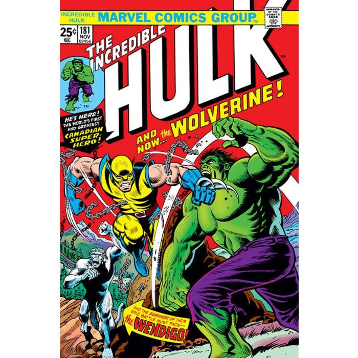 Hulk and Wolverine Poster