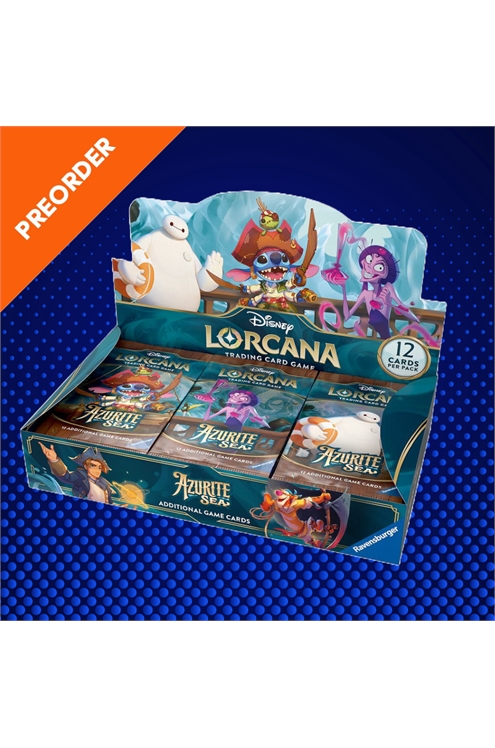 Preorder - Disney Lorcana: Azurite Sea - Booster Box