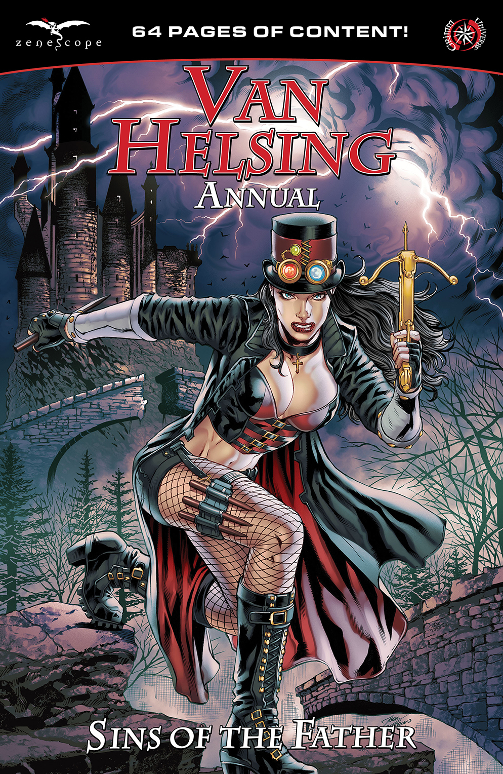 Van Helsing Annual Sins of the Father #3 Cover A Vitorino