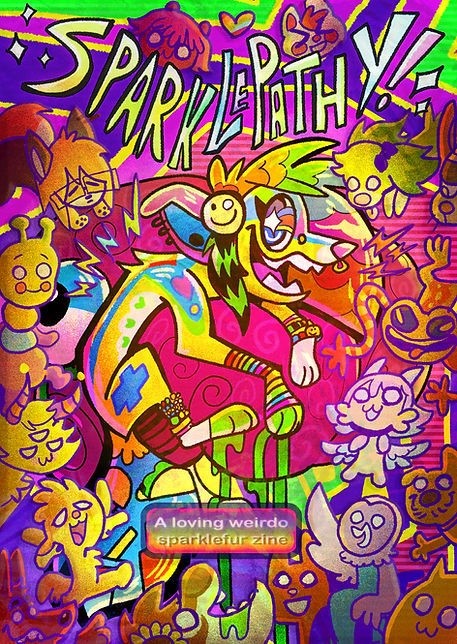 Sparklepathy A Loving Weirdo Sparklefur Zine