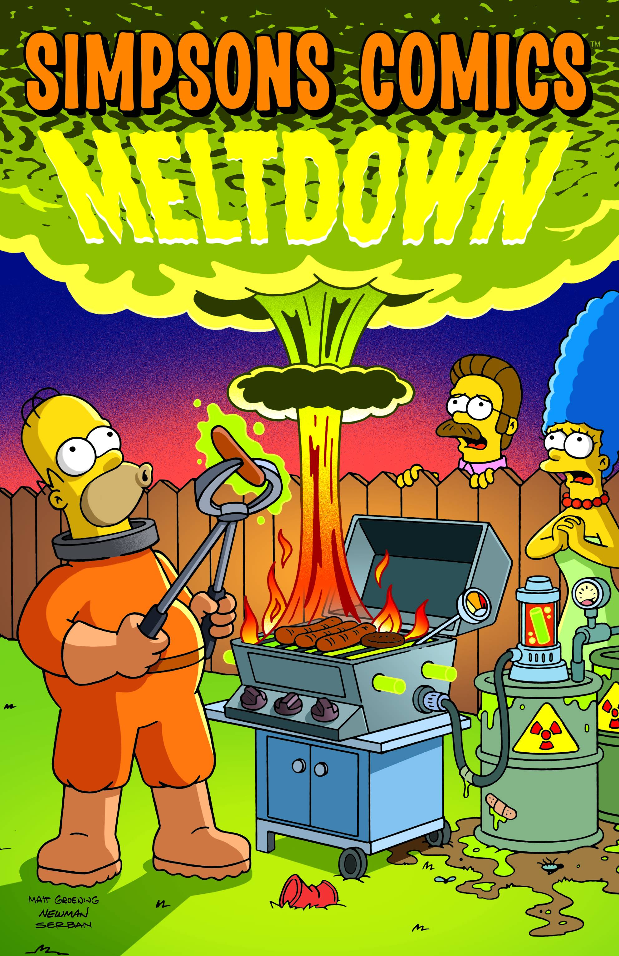 Simpsons Comics Meltdown Graphic Novel