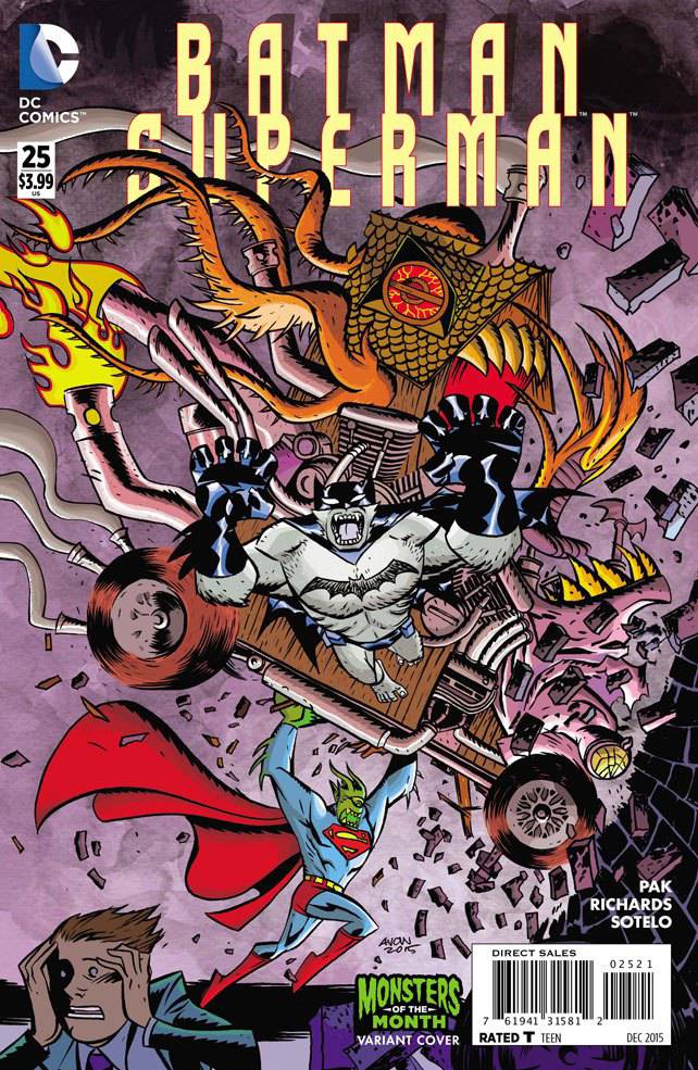 Batman Superman #25 Monsters Variant Edition (2013)