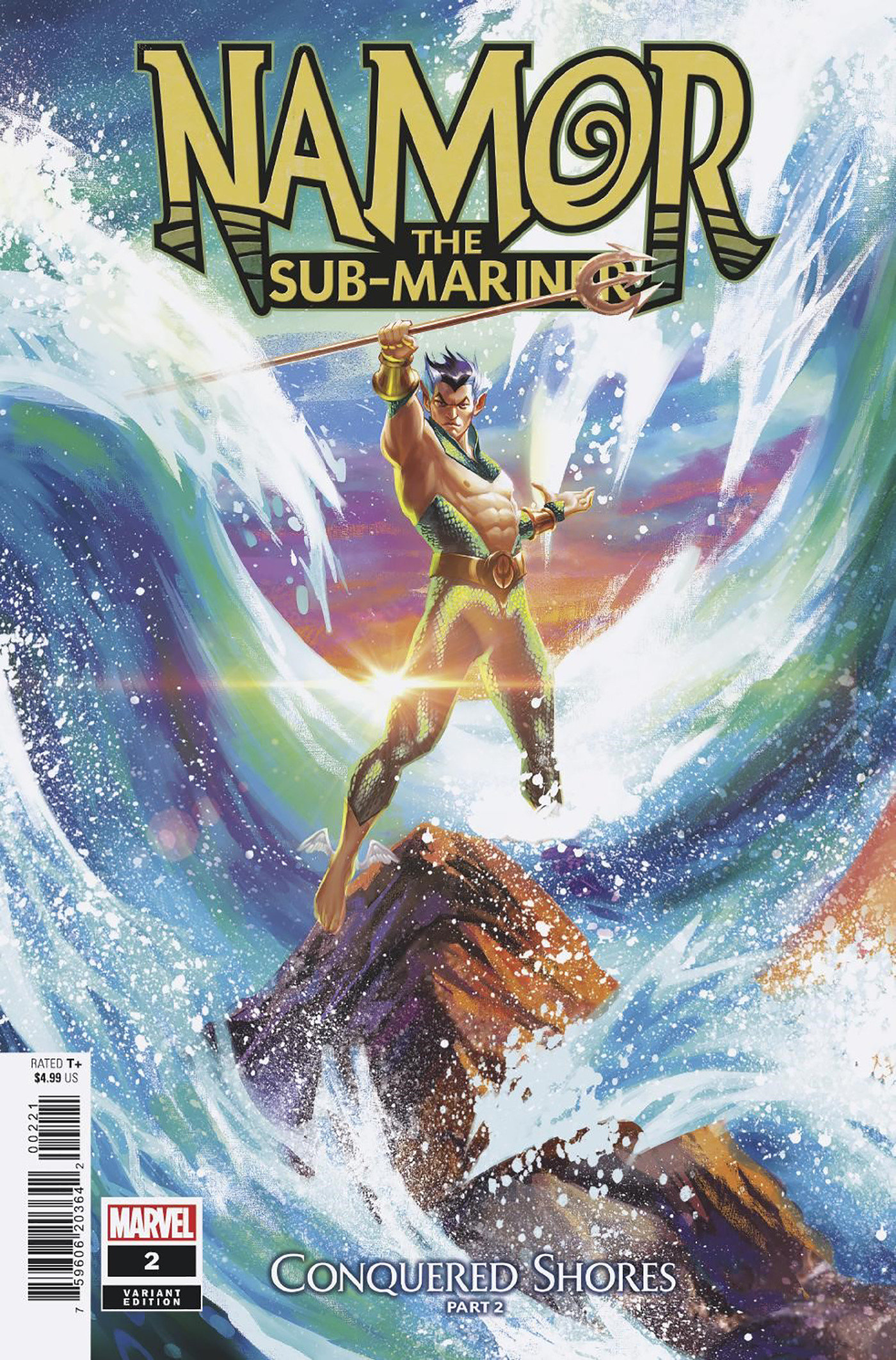 Namor Conquered Shores #2 Manhanini Variant (Of 5)