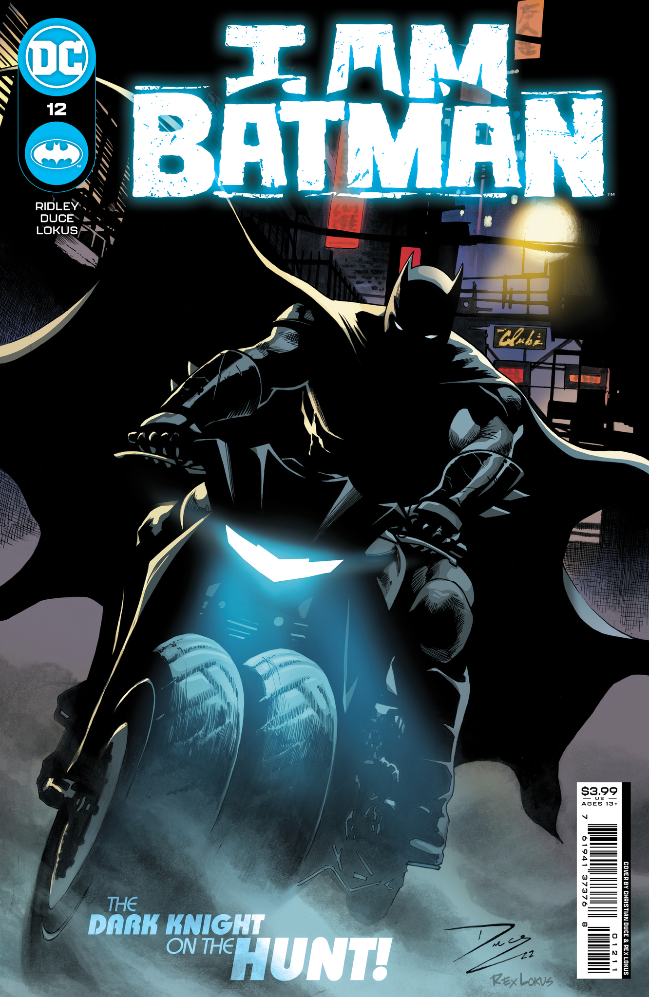 I Am Batman #12 Cover A Christian Duce