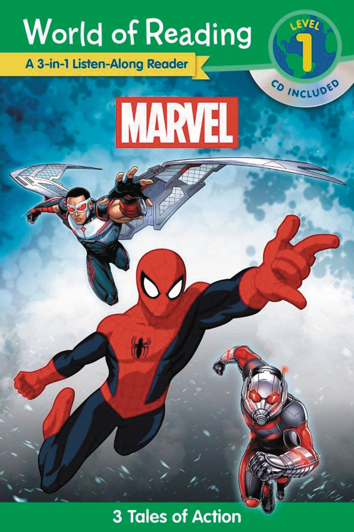 Marvel World of Reading Listen Along Soft Cover With Cd