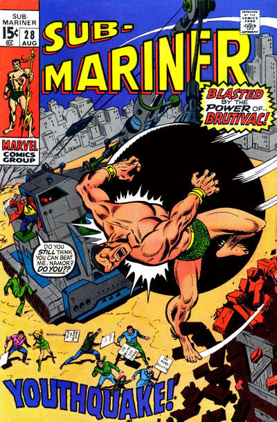 Sub-Mariner #28-Very Good (3.5 – 5)