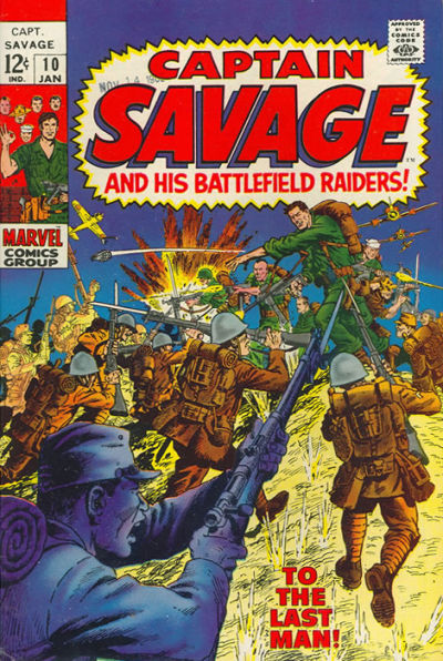 Capt. Savage And His Leatherneck Raiders #10-Very Fine (7.5 – 9)