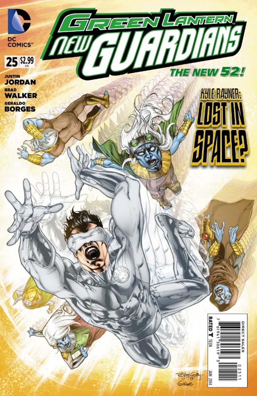 Green Lantern New Guardians #25 (2011)