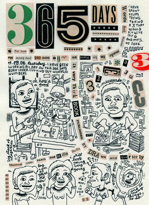 365 Days A Diary by Julie Doucet Hardcover