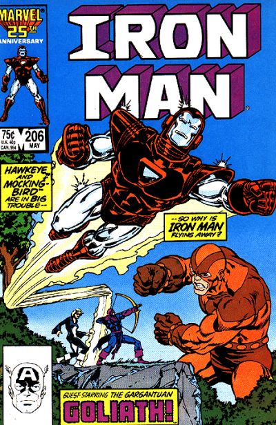Iron Man #206 [Direct]-Fine (5.5 – 7)