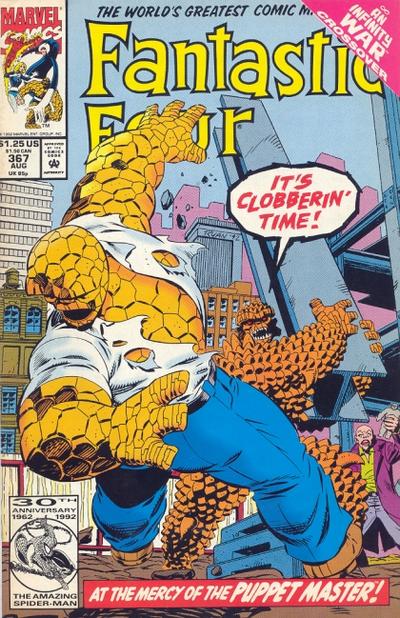 Fantastic Four #367 [Direct] - Nm- 9.2