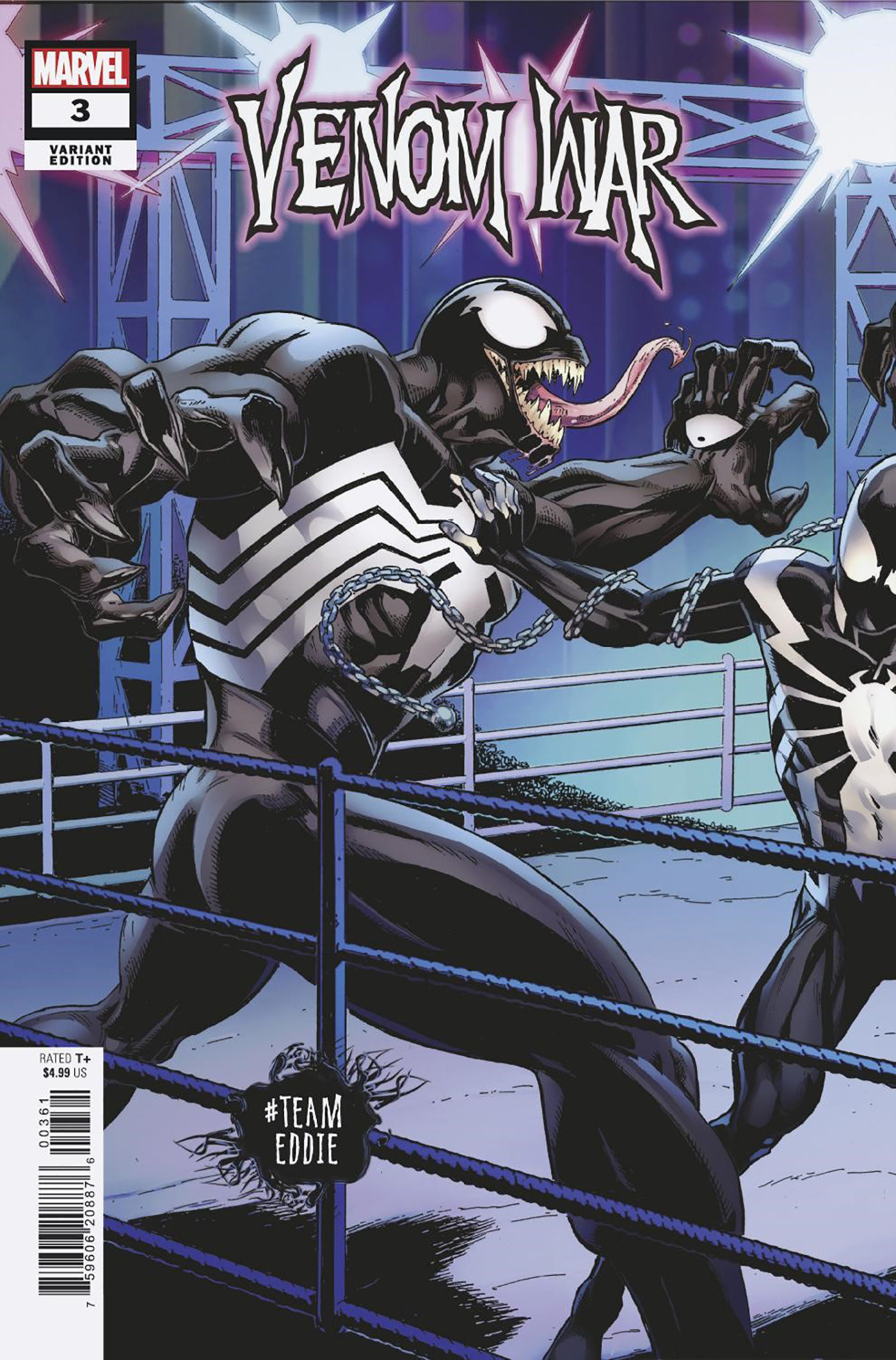 Venom War #3 Mark Bagley Team Eddie Variant (Venom War)