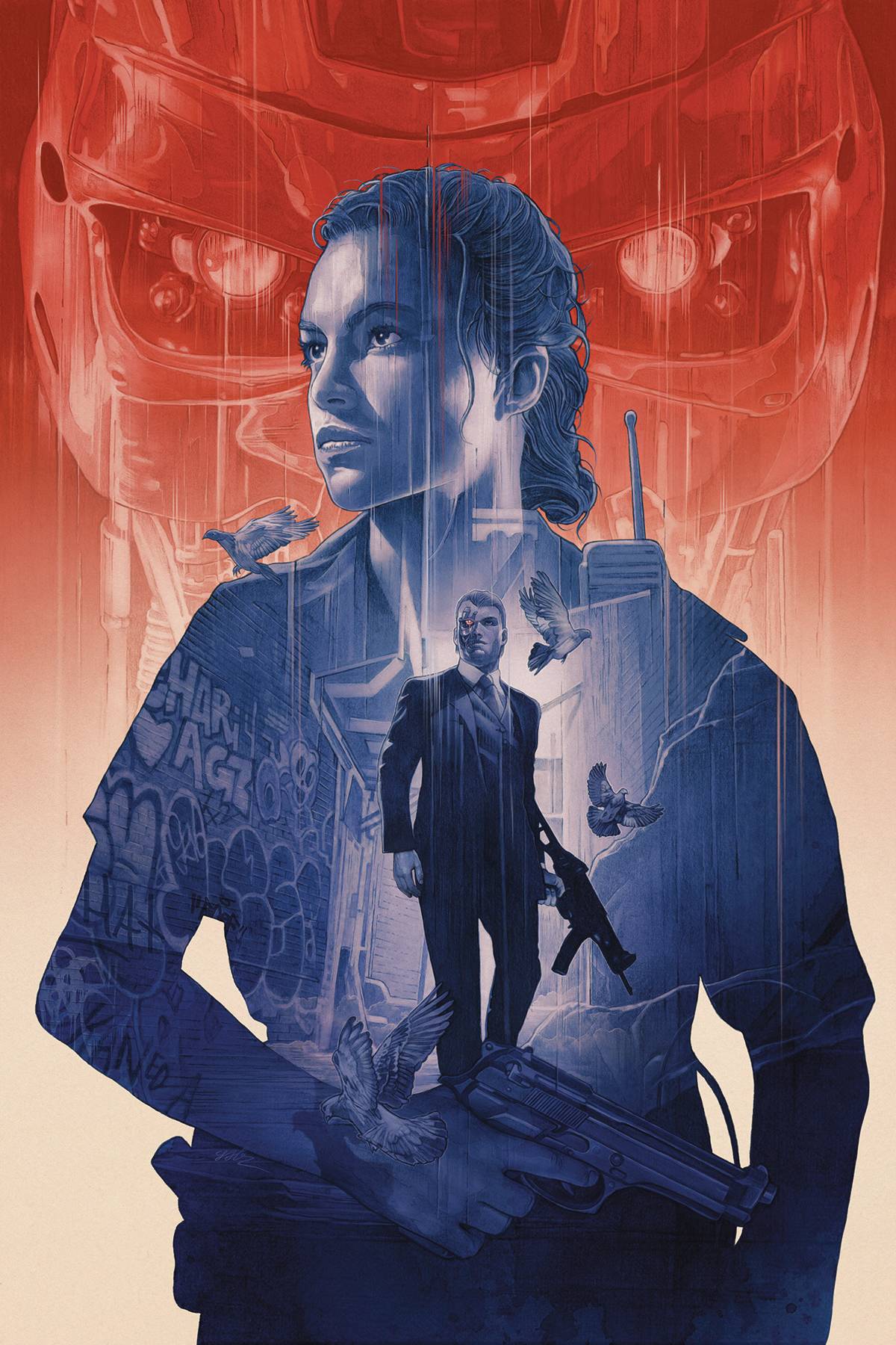 Terminator Sector War #1 Domaradzki Cover (Of 4)