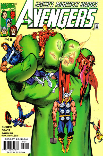 Avengers #40 [Newsstand]-Very Good (3.5 – 5)