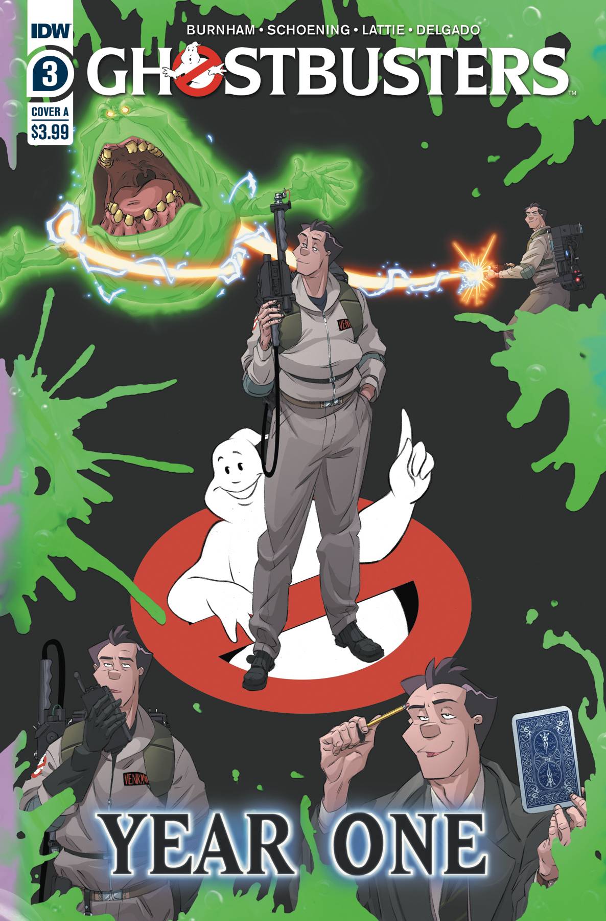 Ghostbusters Year One #3 Cover A Shoening (Of 4)