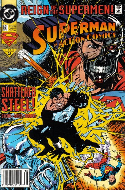 Action Comics Volume 1 # 691 Newsstand