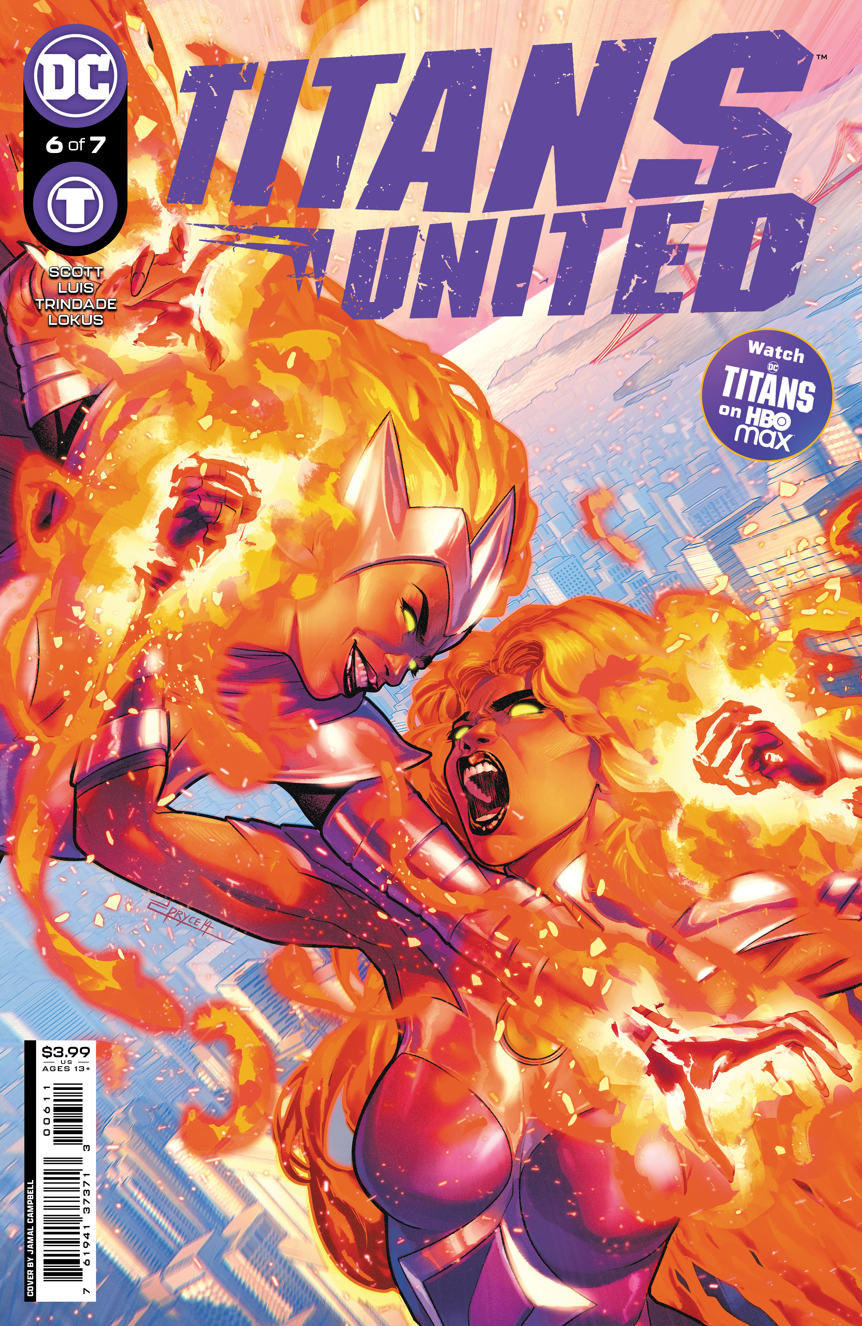 Titans United #6 Cover A Jamal Campbell (Of 7)