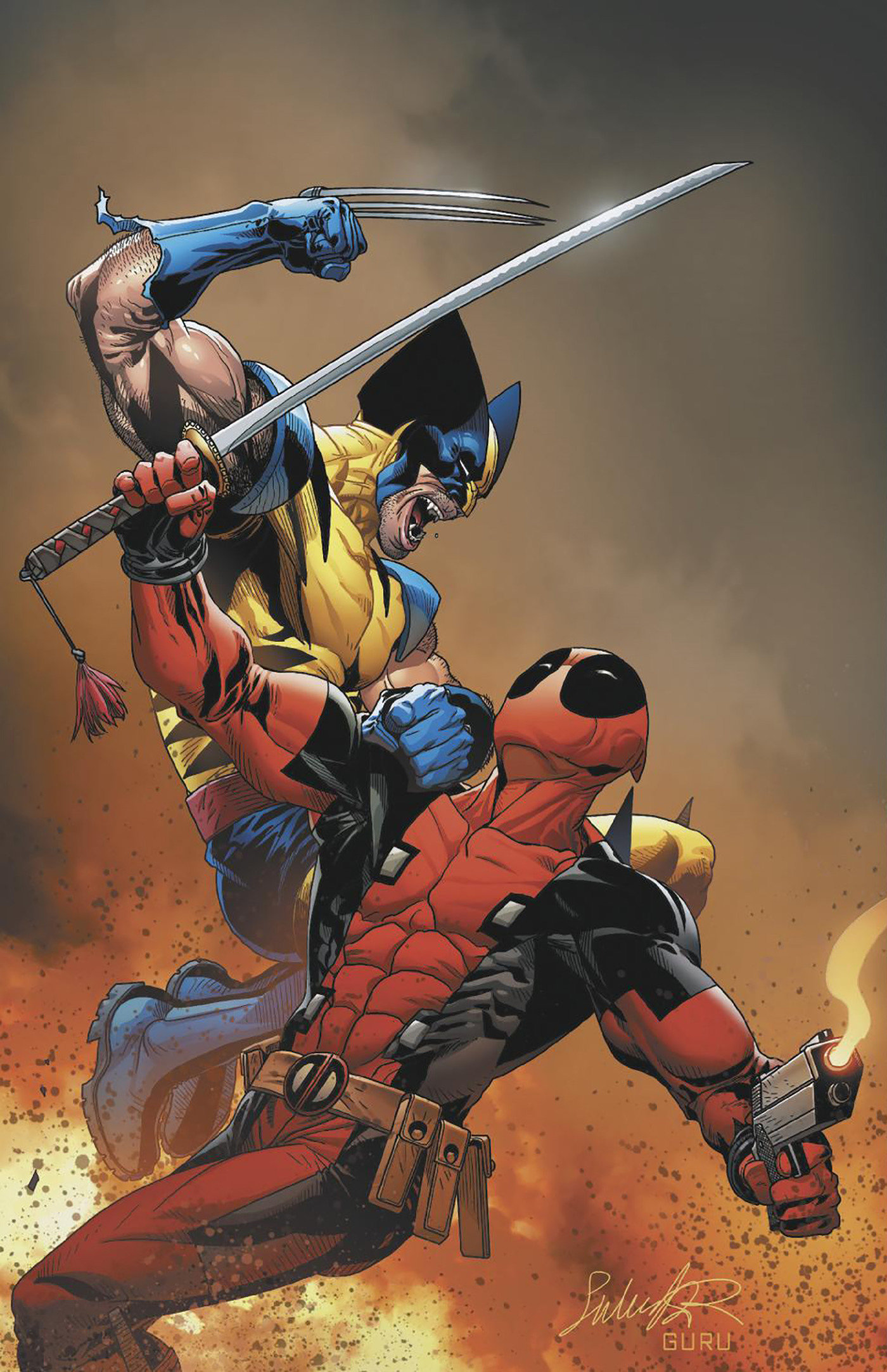 Deadpool Wolverine: WWIII #2 2nd Printing 1 for 25 Incentive Larroca Variant