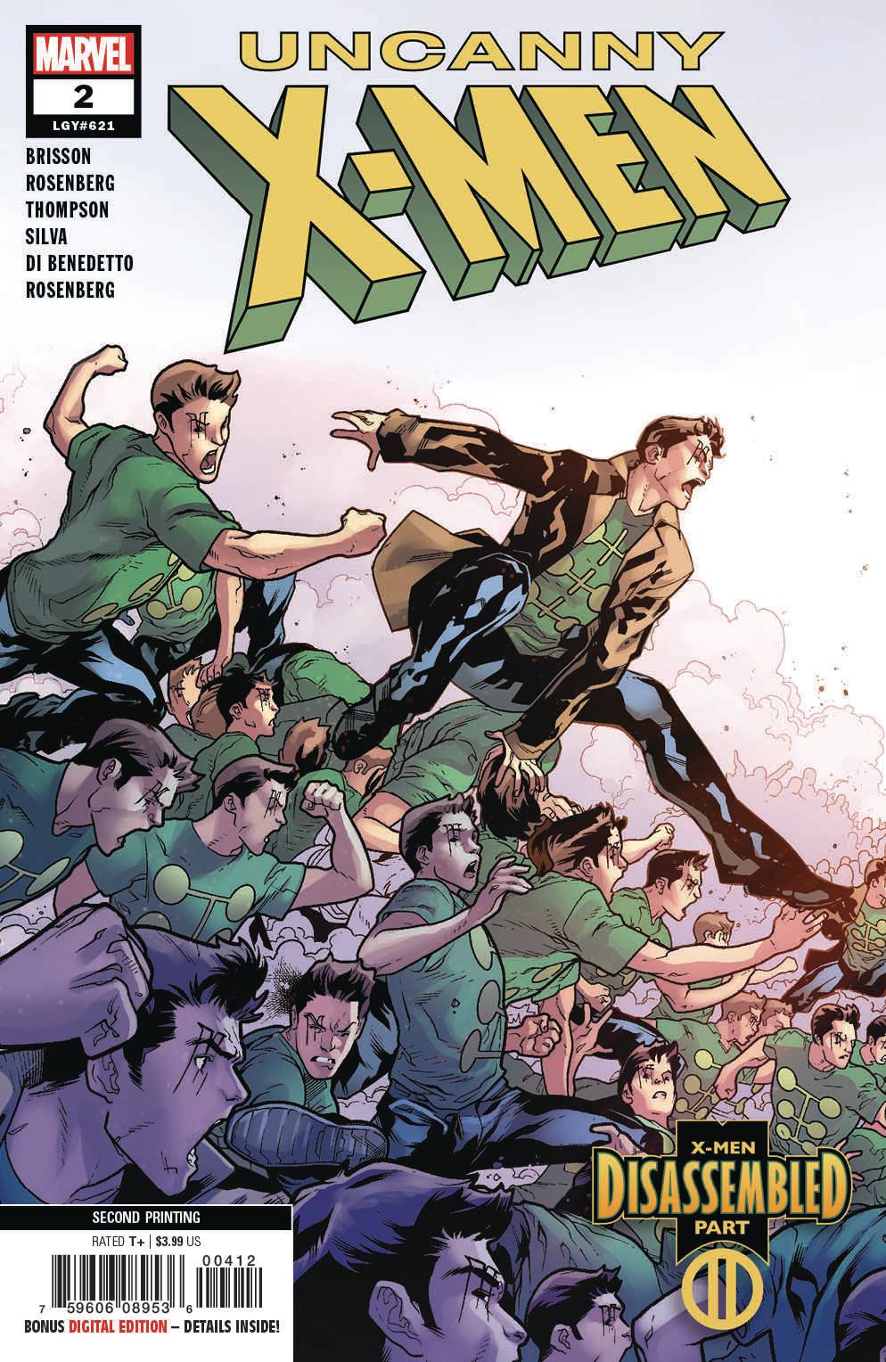 Uncanny X-Men #2 2nd Printing Silva Variant (2018)