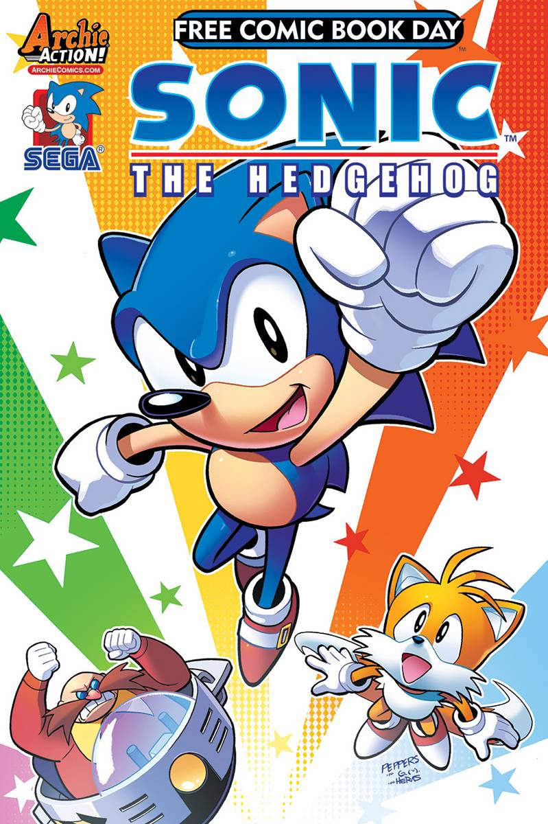 FCBD 2017 Sonic Genesis of A Hero