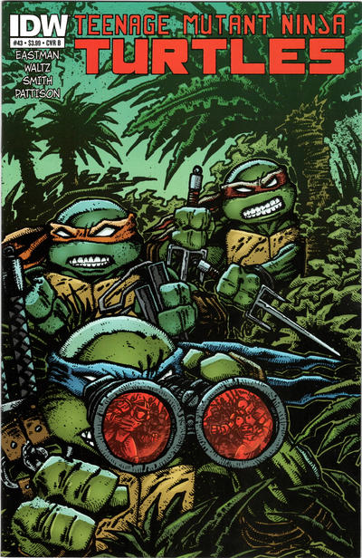 Teenage Mutant Ninja Turtles #43 [Cover B - Kevin Eastman] - Vf-