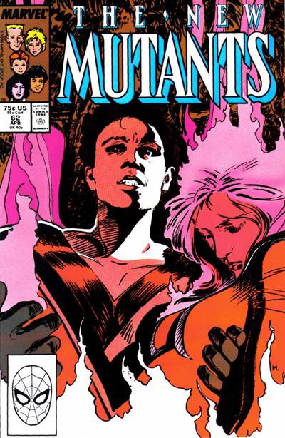 The New Mutants #62 [Direct]-Very Good (3.5 – 5)