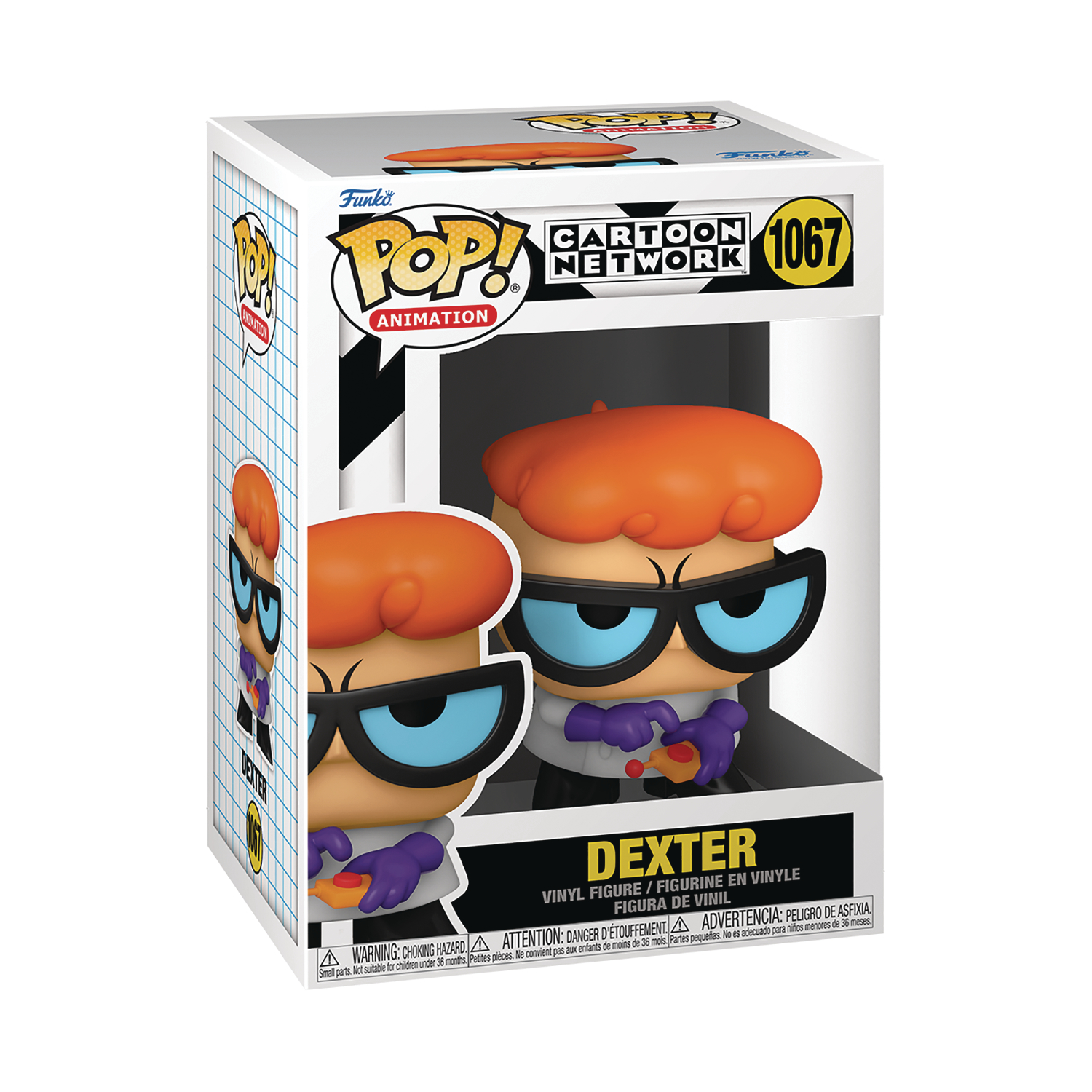 Pop Animation Dexters Lab Dexter W/ Remote Vinyl Figure