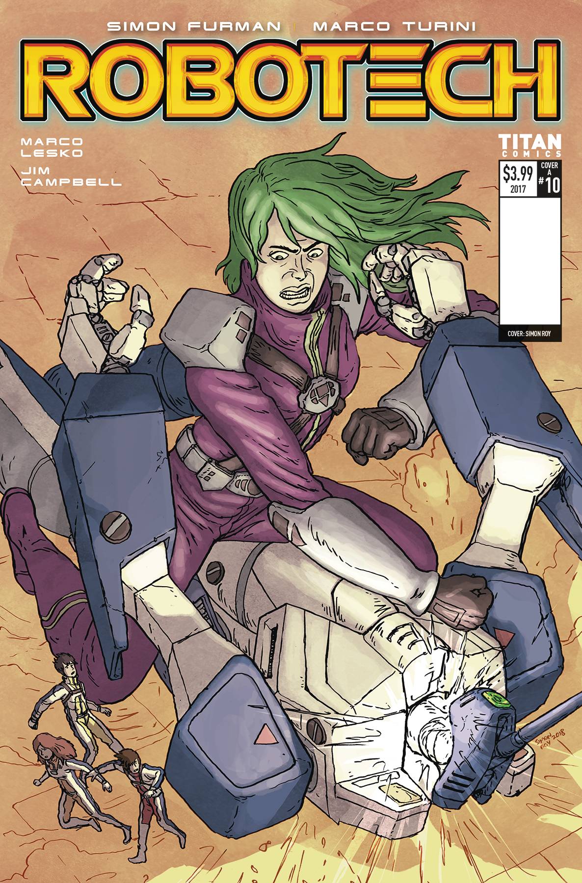 Robotech #10 Cover A Roy