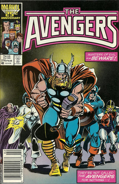 The Avengers #276 [Newsstand]-Fine (5.5 – 7)