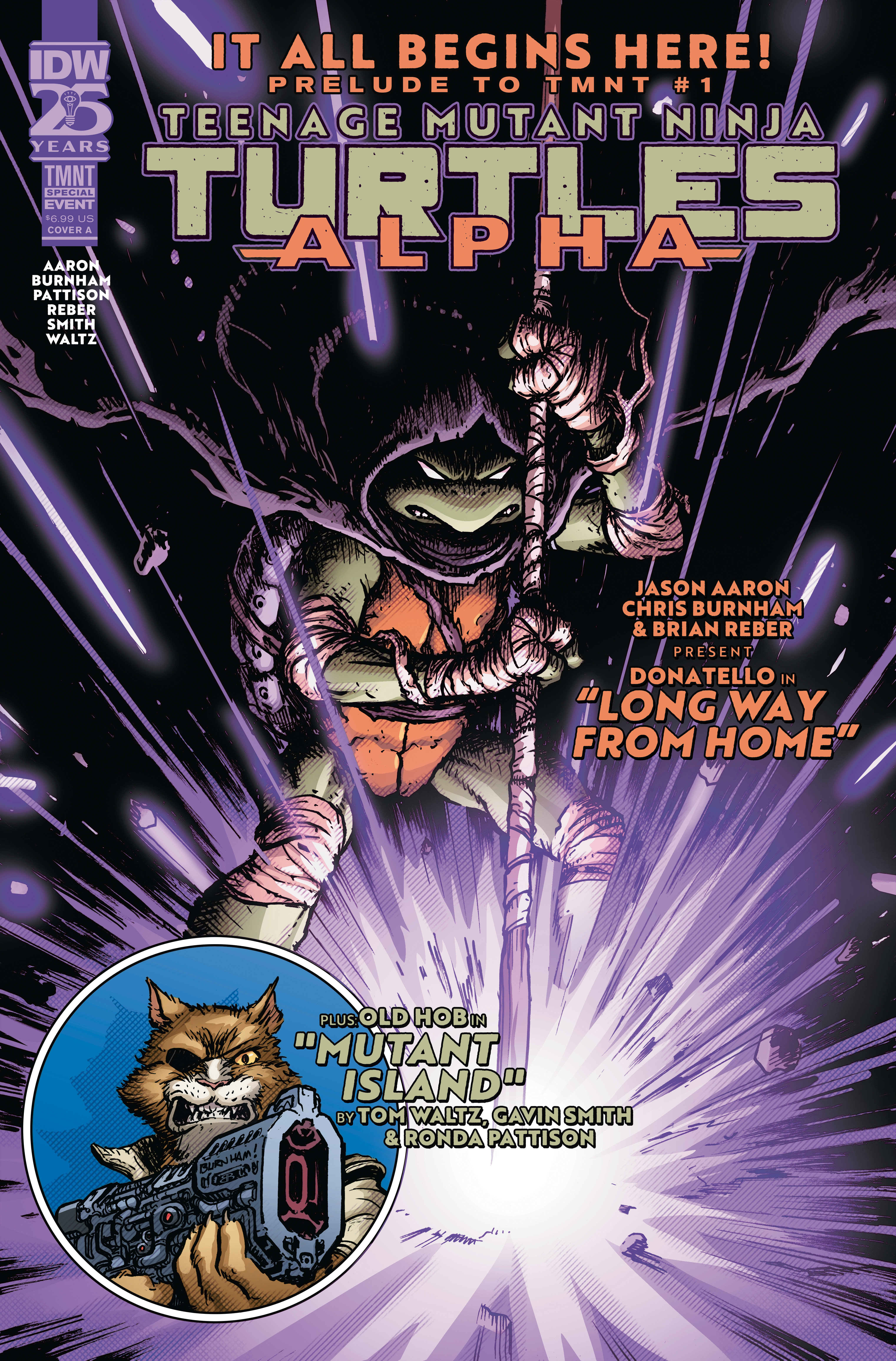 Teenage Mutant Ninja Turtles: Alpha #1 Cover A