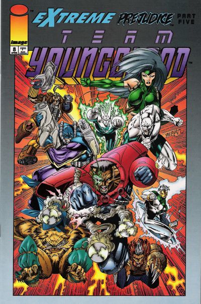 Team Youngblood #8-Very Fine (7.5 – 9)